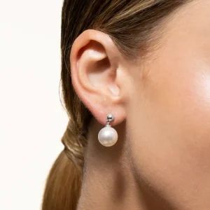 XENOX Ohrringe^PACIFIC TREASURES Ohrringe 925/- Sterlingsilber, rhodiniert