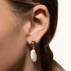 XENOX Ohrringe^PACIFIC TREASURES Ohrringe 925/- Sterlingsilber, rhodiniert