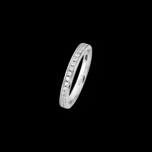 XENOX Partnerringe | Ringe^Partnerring aus 925/- Sterlingsilber mit Zirkonia-Steinen, rhodiniert silberfarben