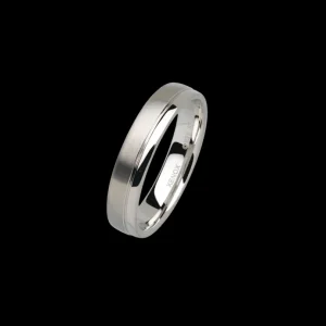 XENOX Partnerringe | Ringe^Partnerring aus 925/- Sterlingsilber, rhodiniert silberfarben