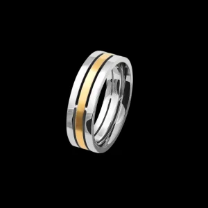 XENOX Partnerringe | Ringe^Partnerring aus Edelstahl goldfarben