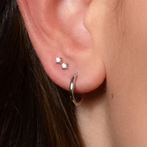 XENOX Piercings^PIERCING 925/- Sterlingsilber, rhodiniert