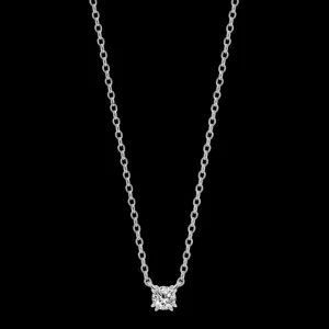 XENOX Halsketten^PURE ESSENTIALS Halskette 925/- Sterlingsilber, rhodiniert