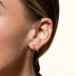 XENOX Ohrringe^PURE ESSENTIALS Ohrringe 925/- Sterlingsilber, rhodiniert