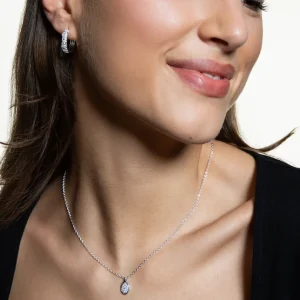 XENOX Halsketten^RADIANT Halskette 925/- Sterlingsilber, rhodiniert silberfarben