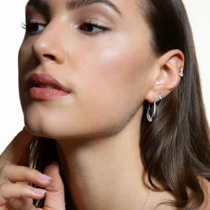 XENOX Ohrringe^RAIN Ohrringe 925/- Sterlingsilber, rhodiniert