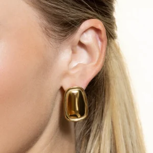 XENOX Ohrringe^ROME Ohrringe aus Edelstahl, silberfarben beschichtet