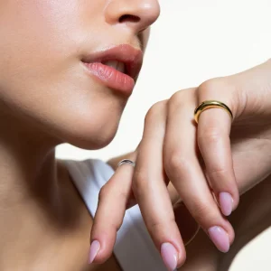 XENOX Ringe^SERPENTINE Ring 925/- Sterlingsilber, rhodiniert