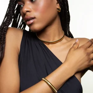 XENOX Halsketten^SNAKE Halskette aus Edelstahl, silberfarben beschichtet