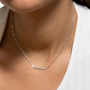 XENOX Halsketten^TAG Halskette 925/- Sterlingsilber, rhodiniert