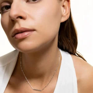 XENOX Halsketten^TAG Halskette 925/- Sterlingsilber, rhodiniert