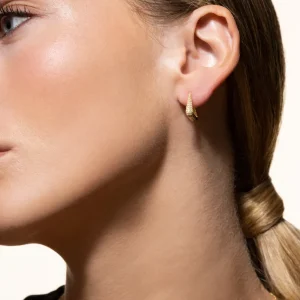 XENOX Ohrringe^TRILOGY Creolen 925/- Sterlingsilber, rhodiniert