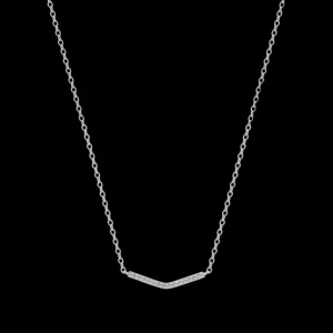 XENOX Halsketten^TRILOGY Halskette 925/- Sterlingsilber, rhodiniert