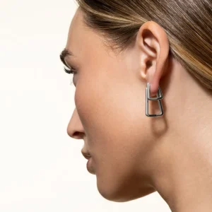 XENOX Ohrringe^TRILOGY MINI Creolen 925/- Sterlingsilber, rhodiniert