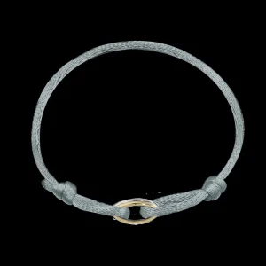 XENOX Armbänder^TWIN TIES Armband 925/- Sterlingsilber, 18k Vergoldung goldfarben