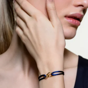 XENOX Armbänder^TWIN TIES Armband 925/- Sterlingsilber, rhodiniert