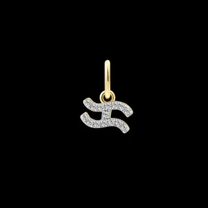XENOX Charms^WASSERMANN Charm 925/- Sterlingsilber, 18k Vergoldung
