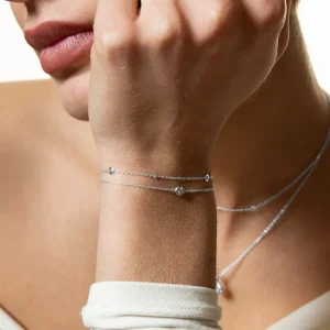 XENOX Armbänder^ZARGE Armband 925/- Sterlingsilber, rhodiniert