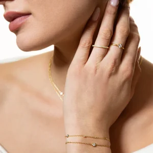 XENOX Armbänder^ZARGE Armband 925/- Sterlingsilber, rhodiniert