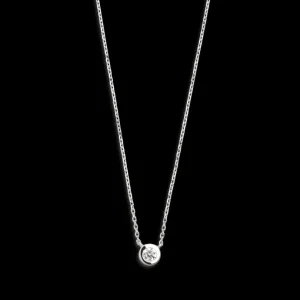 XENOX Halsketten^ZARGE Halskette 925/- Sterlingsilber, rhodiniert silberfarben