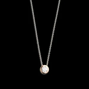 XENOX Halsketten^ZARGE Halskette 925/- Sterlingsilber, rhodiniert