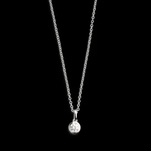 XENOX Halsketten^ZARGE Halskette 925/- Sterlingsilber, rhodiniert